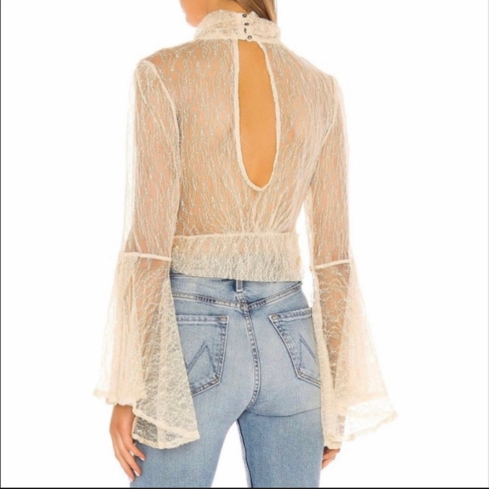 Free People lace top • WORN ONCE